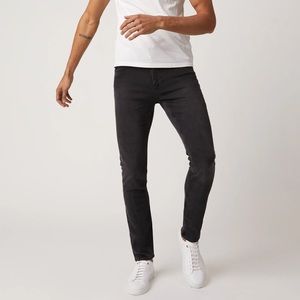 DSTLD men’s faded black skinny jeans sz 30